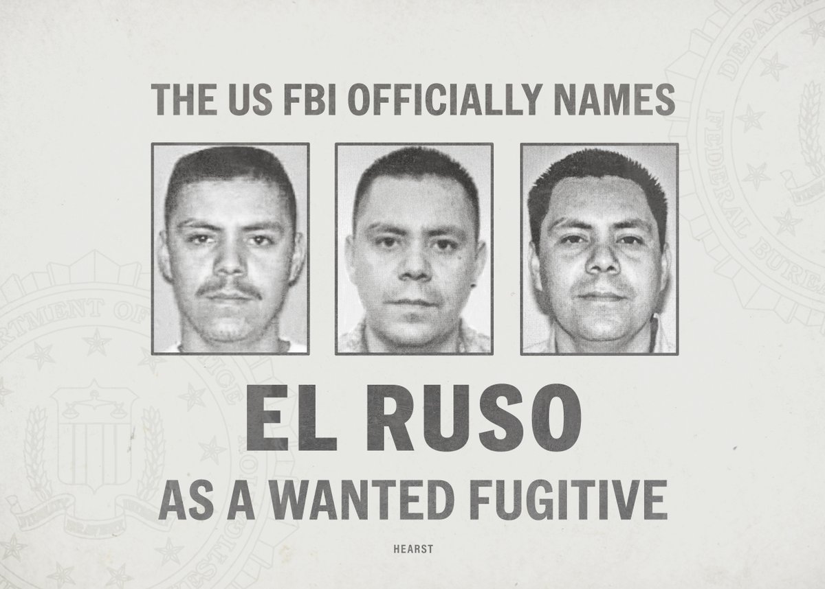 El Ruso, a direct subordinate of Mayo Zambada and the founder of Sinaloa Cartel group “los Rusos”, was named on the FBI’s wanted fugitive list. Story by @HEARST_BB borderlandbeat.com/2024/04/el-rus…