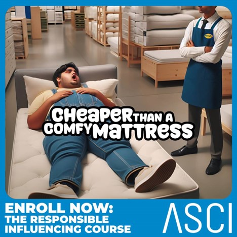 Just INR 1999 to protect your influencing career from giving you any sleepless nights. Take the ASCI Responsible Influencing Course now and live the dream! Click here to enroll now: bit.ly/ASCIAcademy #LifeStyleInfluencer #responsibleinfluencing #InfluencerMarketing