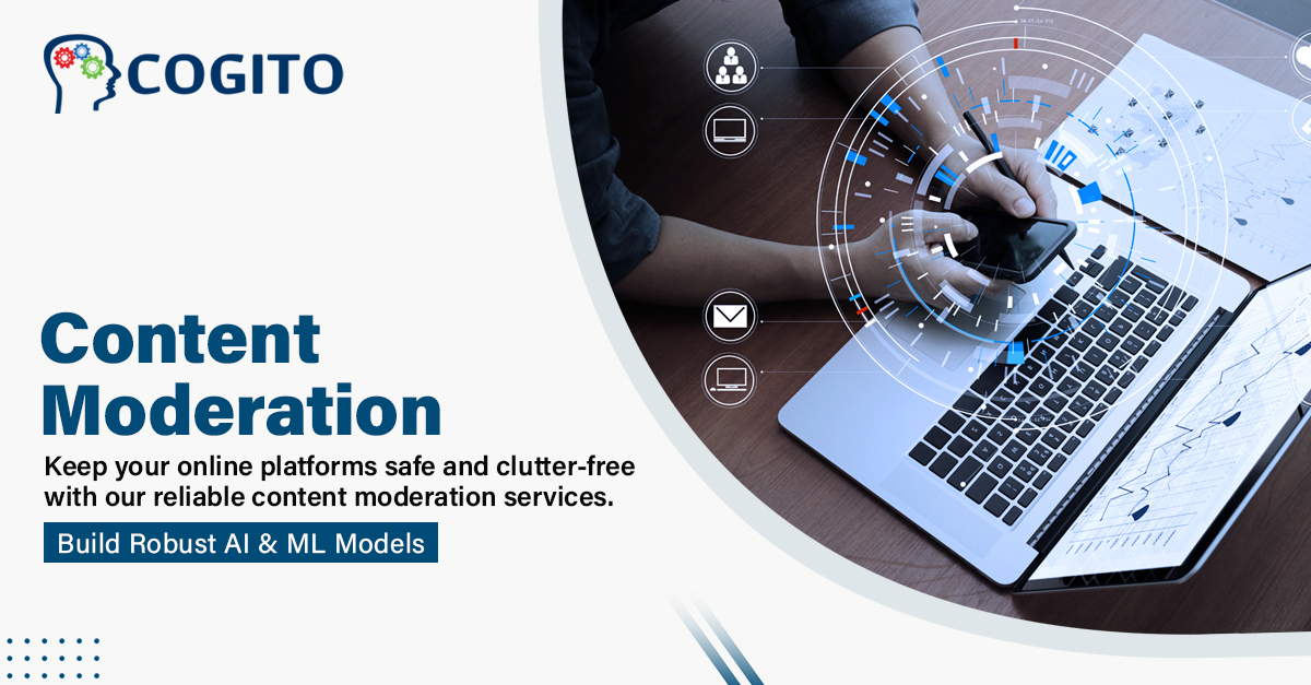 Ensure your platform stays safe, secure, and positive with our reliable content moderation services. Our expert team ensures your content meets your standards & community guidelines. Contact us today. #ContentModeration #SocialPaltforms #OnlineReputation #ai #ml