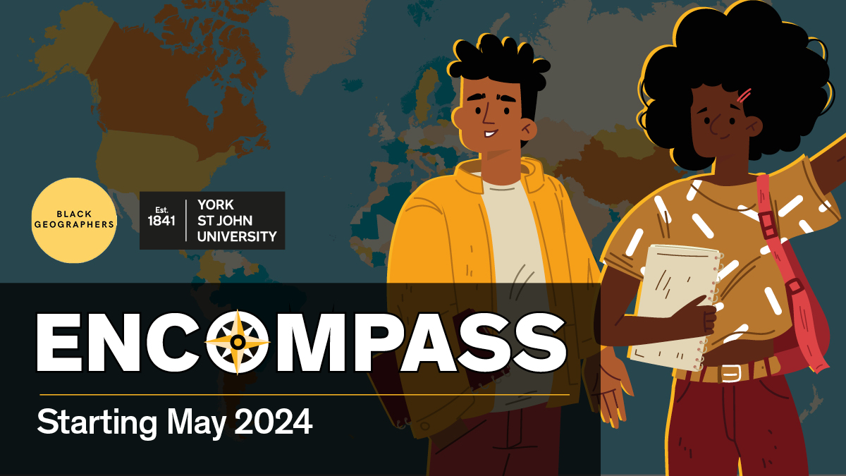 Applications are open for our Encompass Scheme. 📢 Aimed at giving year 12 students from a Black, Asian or minority ethnic background the opportunity to explore what it’s like to study Geography at university.🙌 More. ⬇️ yorksj.ac.uk/working-with-t…