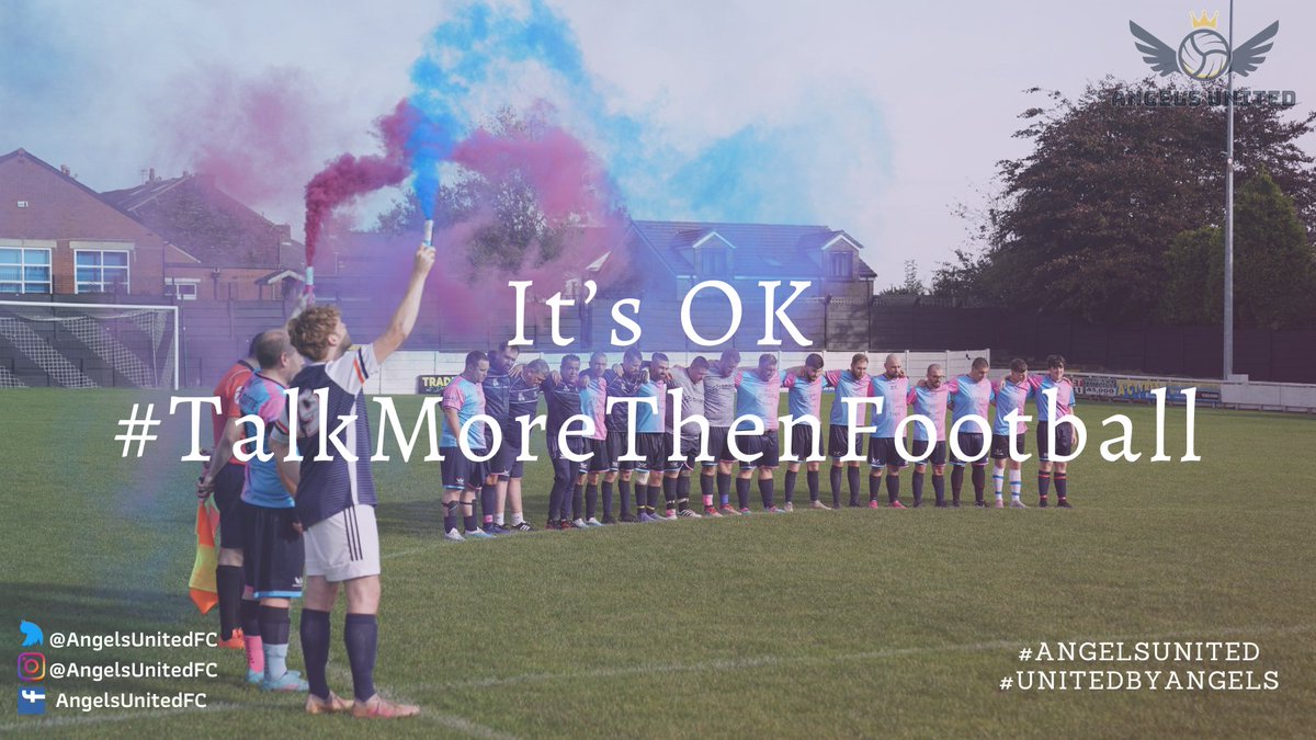 It's ok to not be ok It's ok to talk It's ok to come down to a support session and not want to talk about your story It's ok to come down if football isn't your thing It's ok to come down for a session and see if we are for you It's ok to just be you #TalkMoreThanFootball