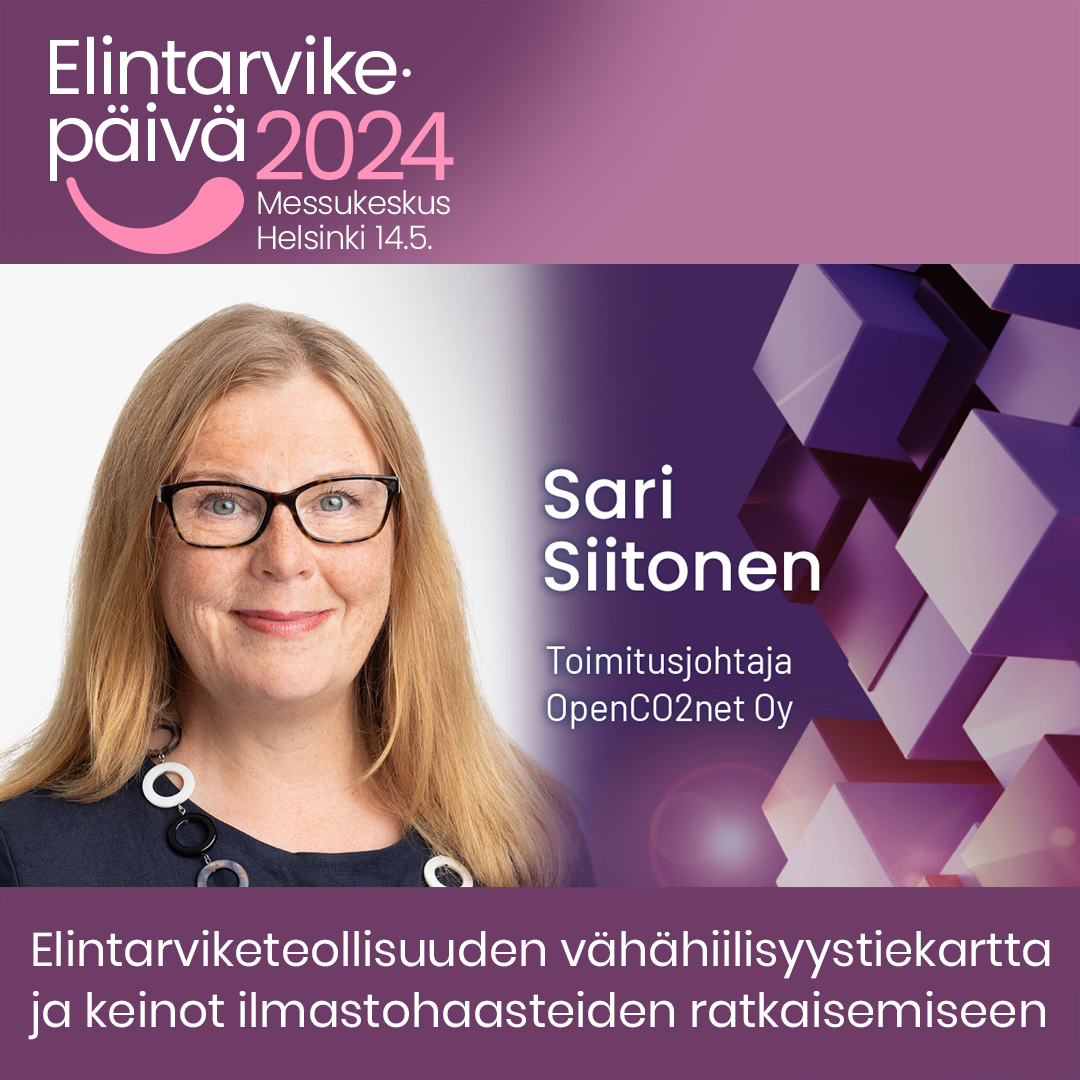 ETL (@etl_fi) on Twitter photo Millä keinoilla elintarvikeala etenee kohti vähähiilisyyttä? Millaisia mahdollisuuksia puhdas sähköjärjestelmä luo? Entä vihreä ammoniakki ja vetytalous? Näistä kertovat tj. <a href="/SariSiitonen/">Sari Siitonen</a> OpenCO2net Oy:stä, CFO Jukka Metsälä Fingridistä ja Solution Sales Lead Pasi Kokko VTT:stä Millä keinoilla elintarvikeala etenee kohti vähähiilisyyttä? Millaisia mahdollisuuksia puhdas sähköjärjestelmä luo? Entä vihreä ammoniakki ja vetytalous? Näistä kertovat tj. <a href="/SariSiitonen/">Sari Siitonen</a> OpenCO2net Oy:stä, CFO Jukka Metsälä Fingridistä ja Solution Sales Lead Pasi Kokko VTT:stä