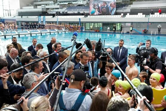 🔴 Le secrétaire départemental de la CGT 93, Kamel Brahmi, arrêté lors de l’inauguration par Macron du stade nautique de Saint-Denis ➡️ l.humanite.fr/4q