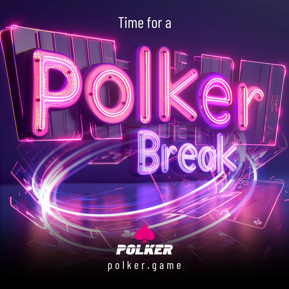 It’s one day until the weekend but it’s never too early for a Polker break! 🥹 So go ahead and play a few hands! A well-deserved break can give you all the boost you need to make it through a long week! 😎 #gamefi #playtoearn #poker