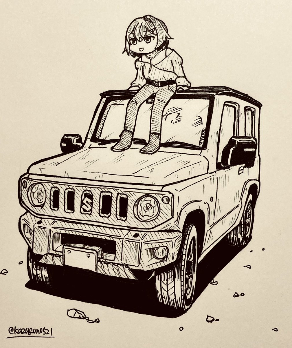 古い車両とか魔改造車両とか
 #4x4の日 