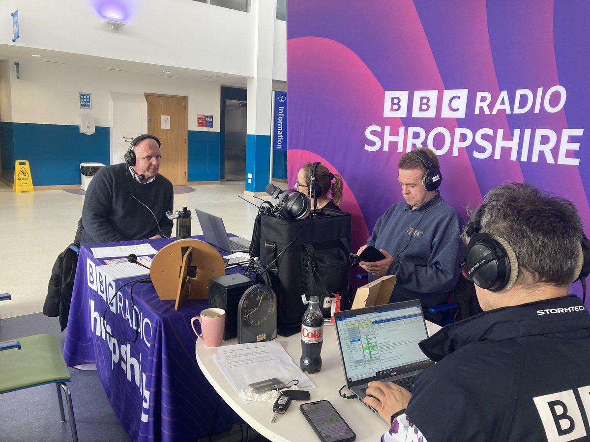 @RJAH_NHS Mr Graham speaking to @BBCShropshire about the surgery and benefits of Enhanced Recovery to improve our patients outcomes