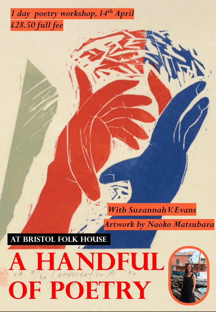 fancy exploring the significance of hands in art, communication + more? join me for the workshop A HANDFUL OF POETRY at the Bristol @folkhouse on Sunday 14 April + write new poems! 📖✨ more here: bristolfolkhouse.co.uk/courses/a-hand…