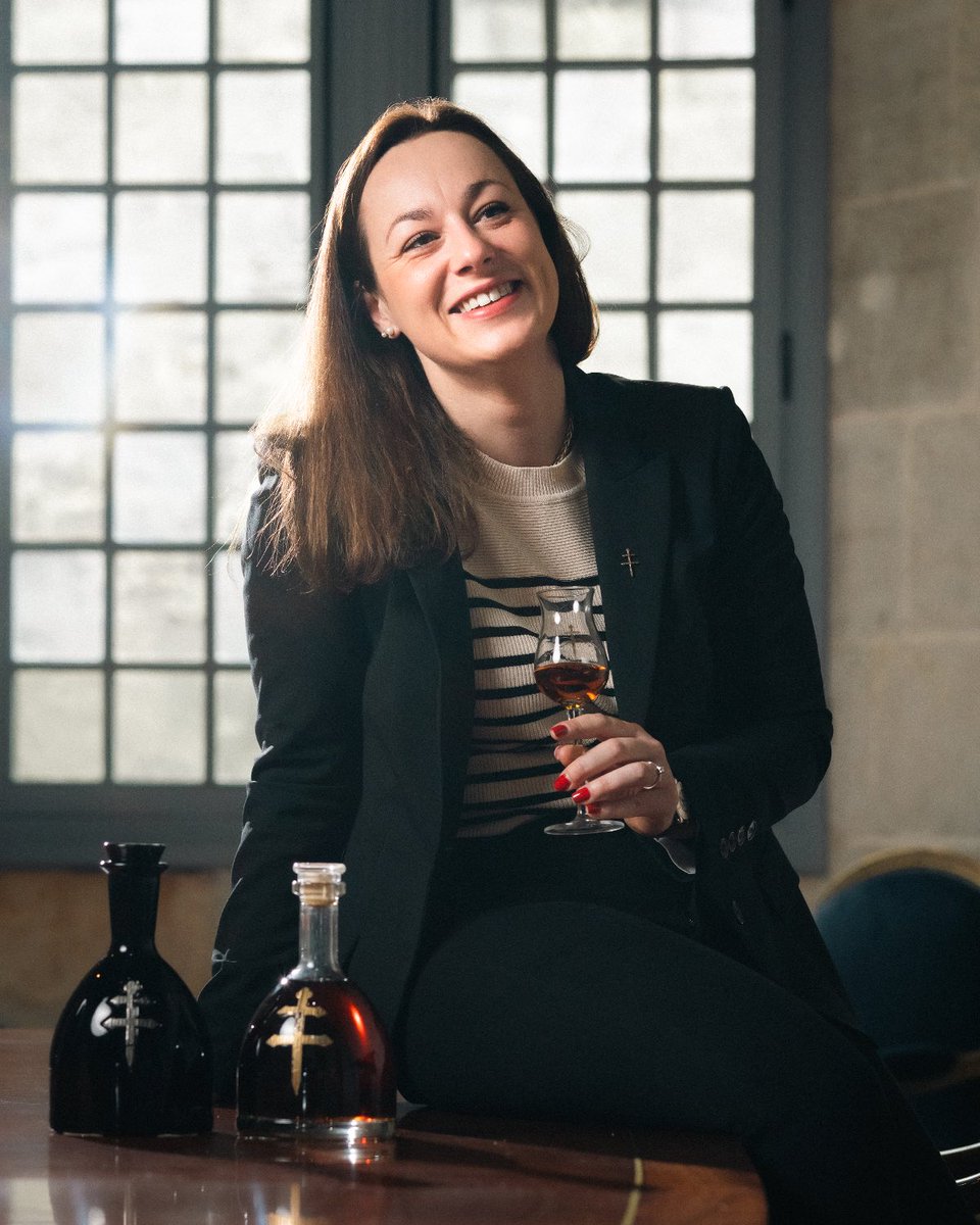 A new era of D’USSÉ cognac begins today. Join us in raising a toast to @Agathegboinot, who is officially our new Maitre de Chai. Agathe makes history as the youngest cellar master across all major cognac houses, and one of the very few women to hold this prestigious title.