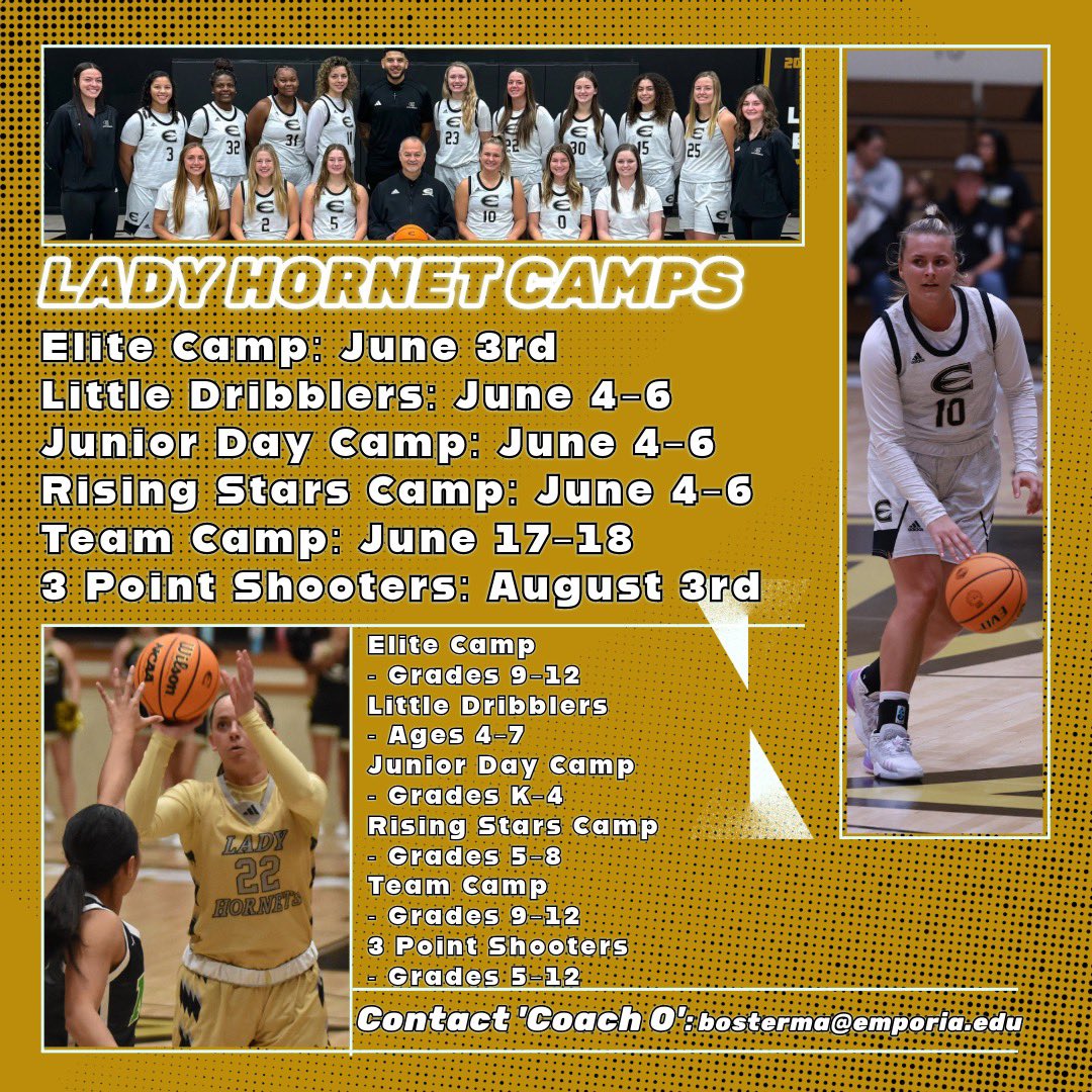 Emporia State Lady Hornet Basketball tweet media