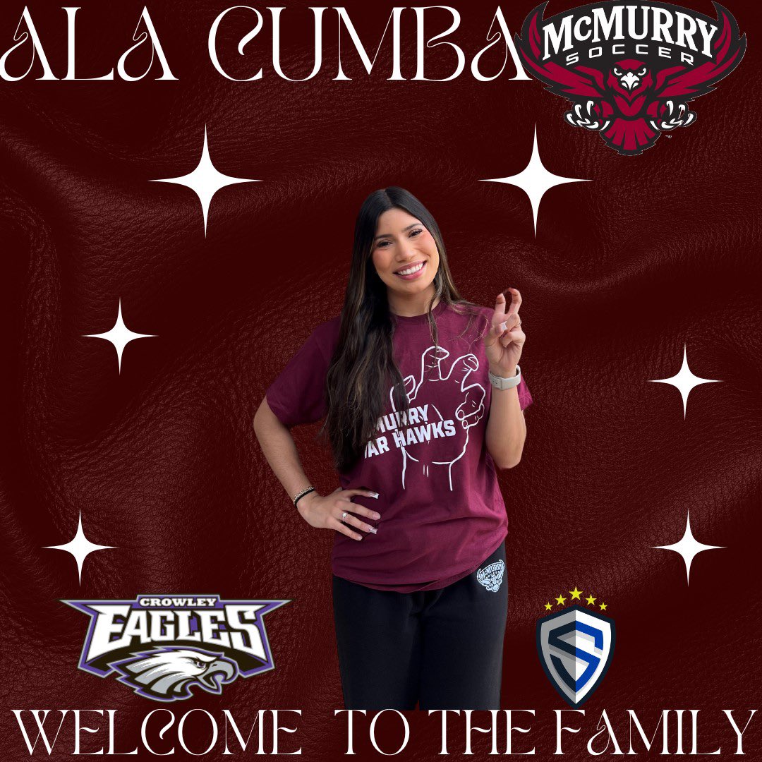 📣Jenessa Lopez🎉
“Jenessa is a physical, tenacious skillful defender who can also play in the midfield! She has a great work ethic &amp; strong family values. She does what is best for the team &amp; always has their back!”
War Hawk Nation please welcome Jenessa to our family! #alacumba