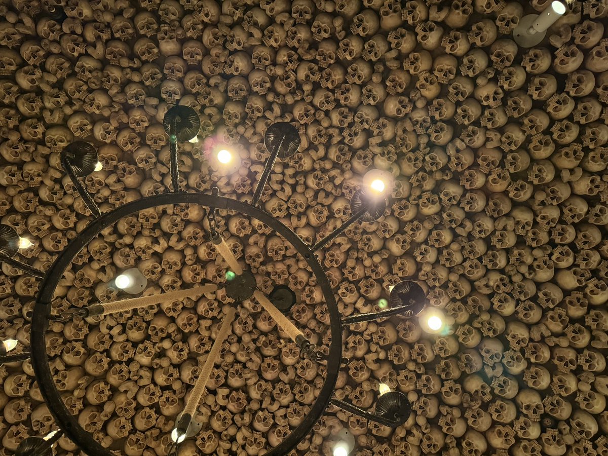 Fabulous time at our gathering at the AUR meeting with so many minds invested and working to grow our department and program! And - what could be a more appropriate place for a group of radiologists than the spooky Skull Room?