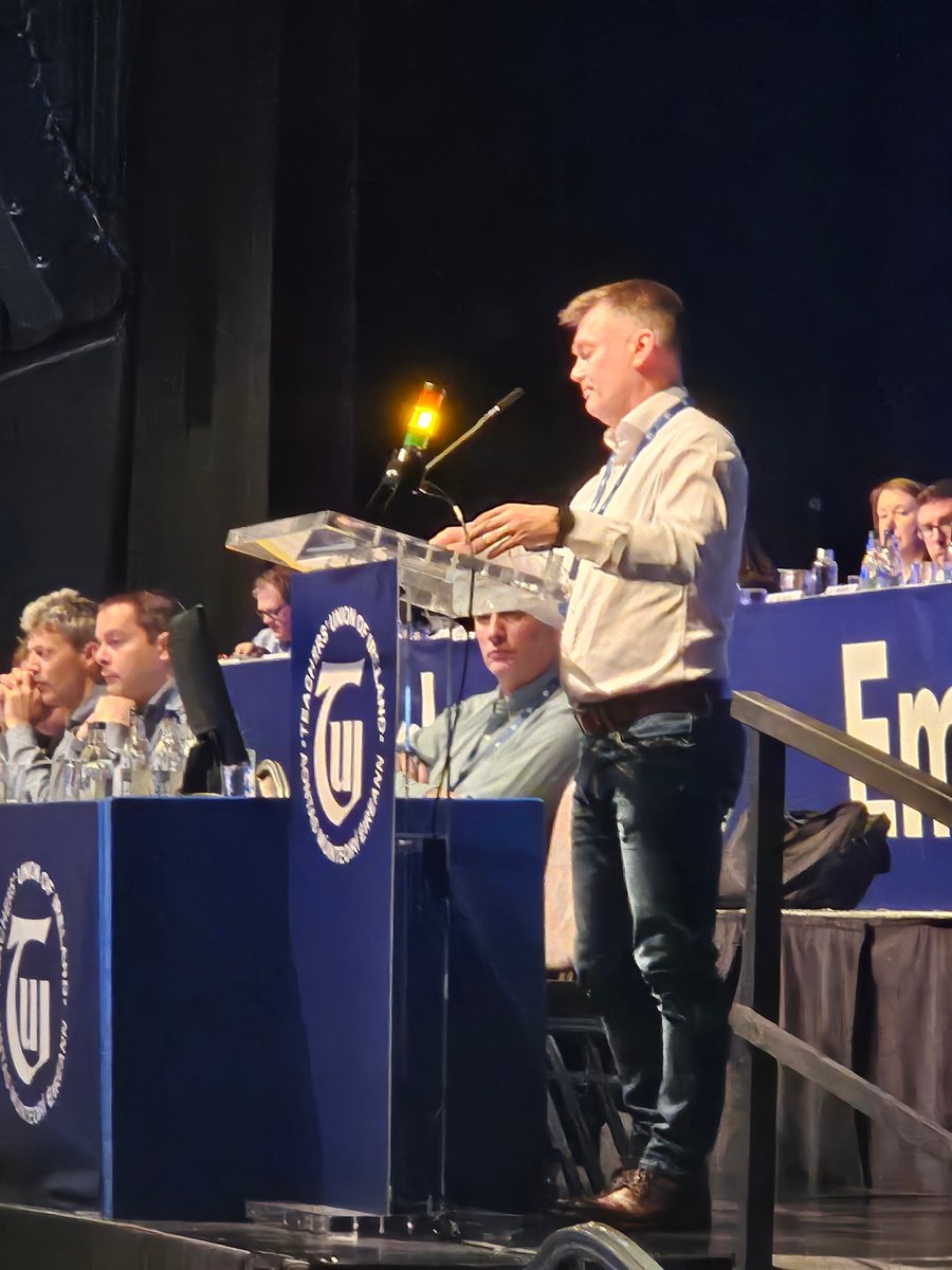 TUIunion's tweet photo. Joe  Higgins and Anthony Dowling of the Executive Committee ask that the  increased funding from the SEC for the payment of Superintendents, Oral  and Written Examiners be maintained or increased in order to continue to  protect the integrity of the State Exams. #tui24 https://t.co/HCzjXlzSy3