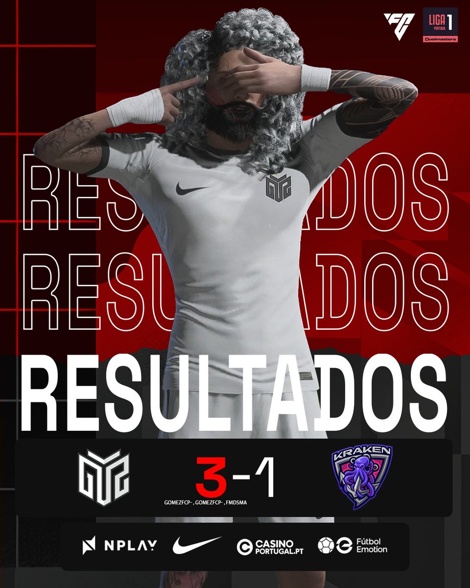 ⚫🔴Resultados🔴⚫

🏆 <a href="/VPGLigaPortugal/">VPG Liga Portugal 🇵🇹</a> Liga 1
✅ 3-1 🆚 <a href="/Kraken__PT/">krakenPT</a>

GGWP 🤝

#RespectAllFearNone #EAFC24 #Clubs