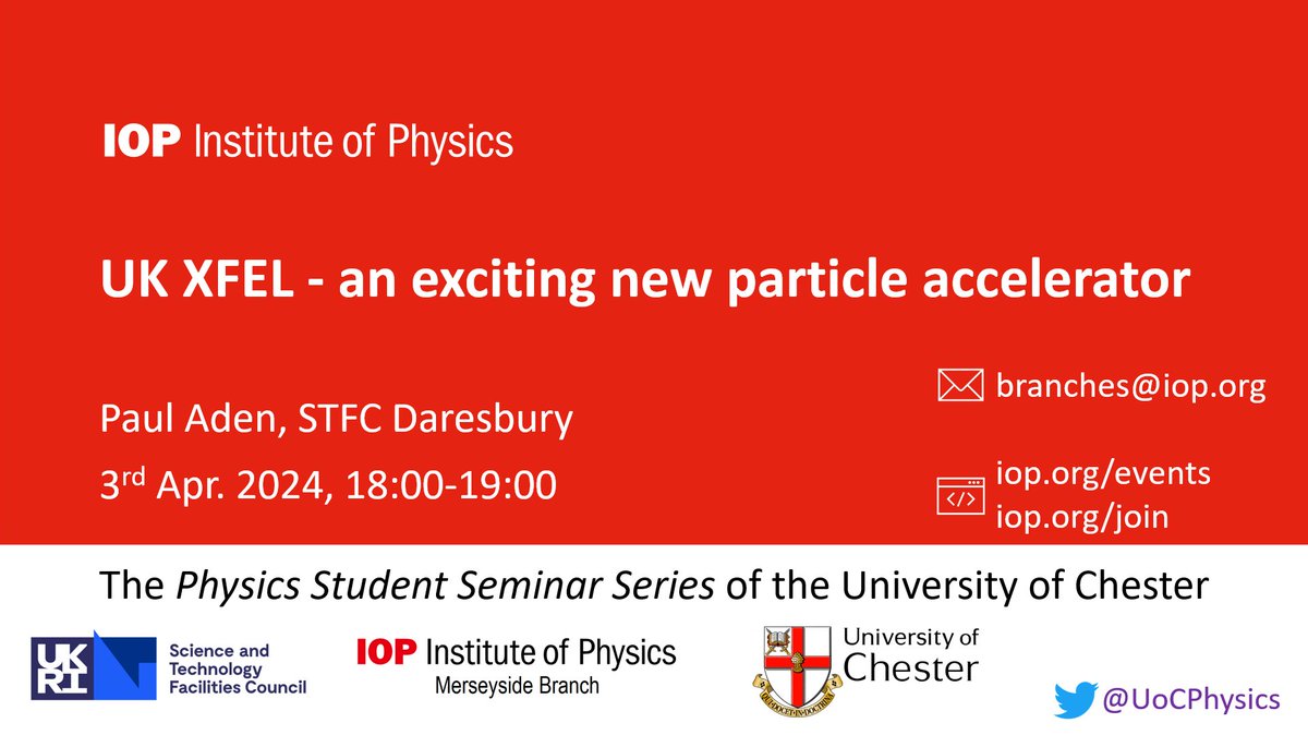 Physics at the University of Chester tweet media
