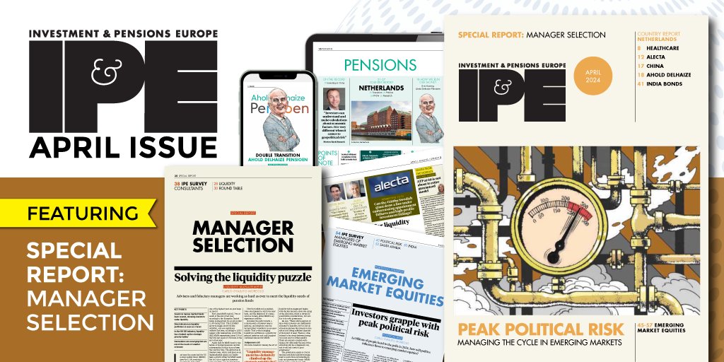 The April 2024 IPE Magazine is now available online. This issue's features include a special report on #ManagerSelection and The #Netherlands county report places a spotlight on the pension transition dilemma. 

ipe.com/current-edition    

#Pensions #DC