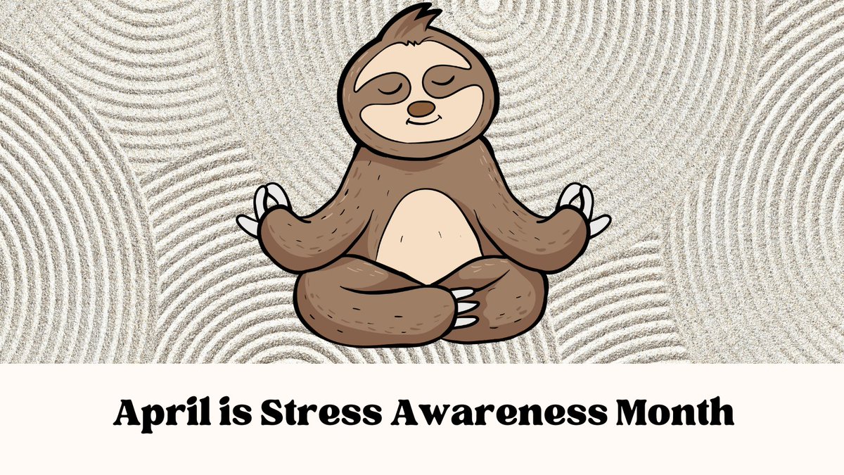 April is National Stress Awareness Month, recognized to bring attention to the negative impact of stress. Managing stress can improve well-being and health. Learn more about stress management here. ow.ly/HjIO50R6xes.