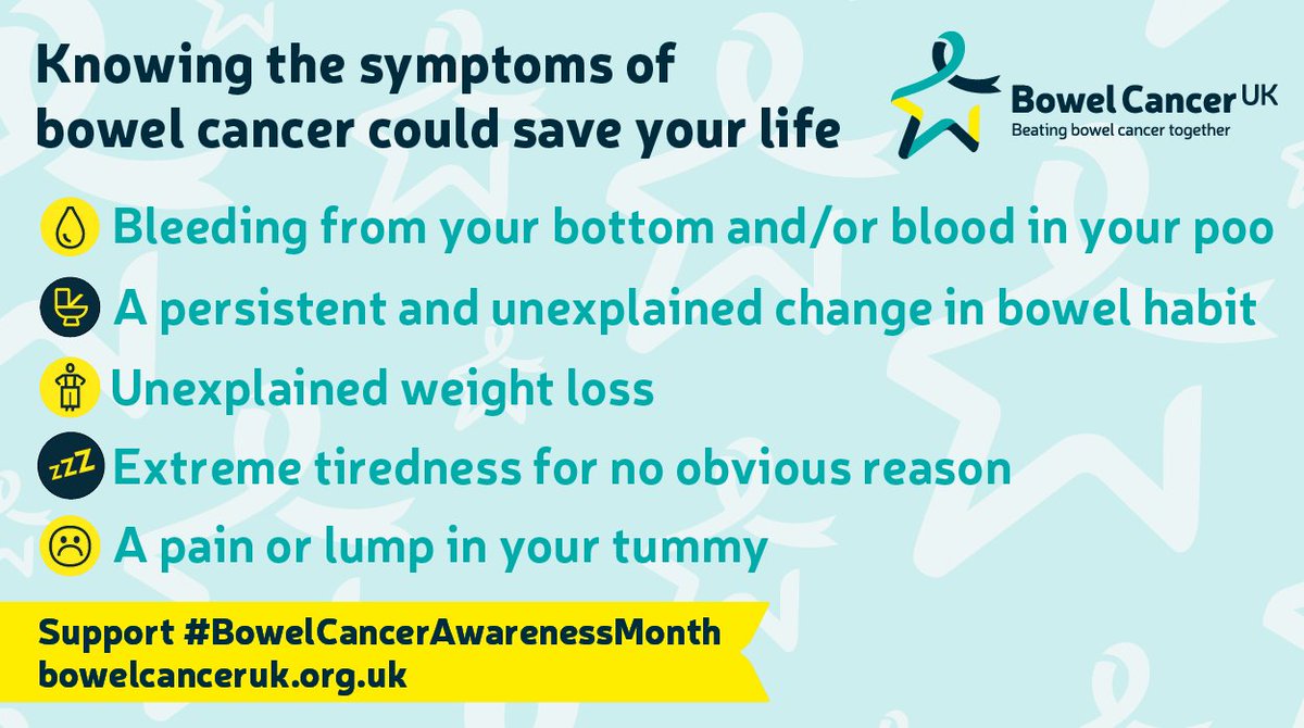 Every 15 minutes somebody is diagnosed with bowel cancer in the UK. This April, for #BowelCancerAwarenessMonth, we’re supporting @bowelcanceruk in raising vital awareness of the symptoms. Find out how you can too: orlo.uk/uZWxJ