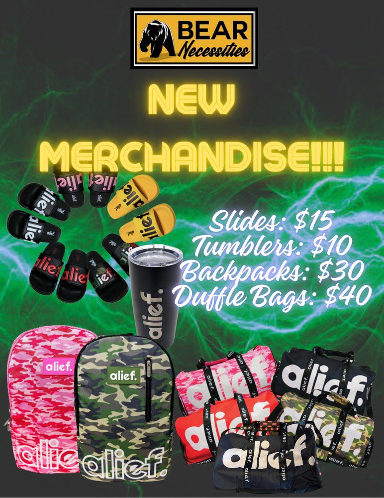 From our Bear Necessities School Store: Look what we have available in our store!!! Alief Store merchandise at an amazing price! Come get yours while supplies last. Will be on our website next week as well. #alief #hastingshs #aliefproud #aliefstore