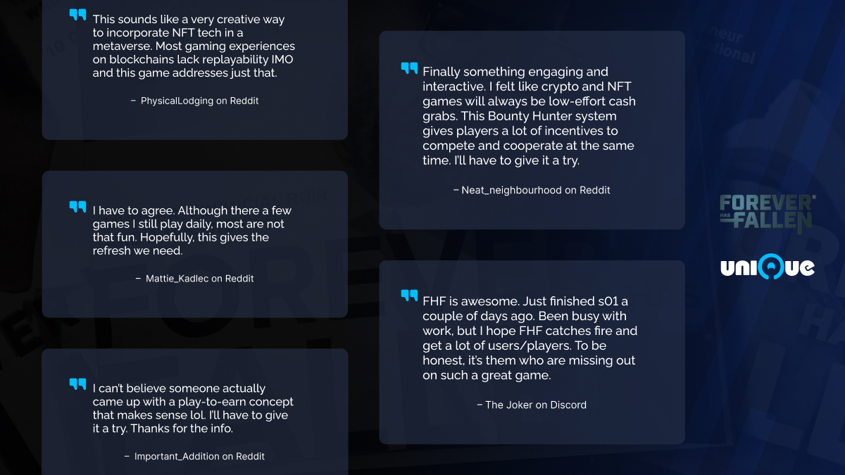 Forever Has Fallen, the metaverse-styled, murder mystery online game is HERE! 🤩

As part of our ongoing collaboration on the Fastest NFT Mint on <a href="/Polkadot/">Polkadot</a>, we’ve welcomed a wave of new Bounty Hunters joining the ecosystem 🕵️

And the best part? We’ve received an influx of