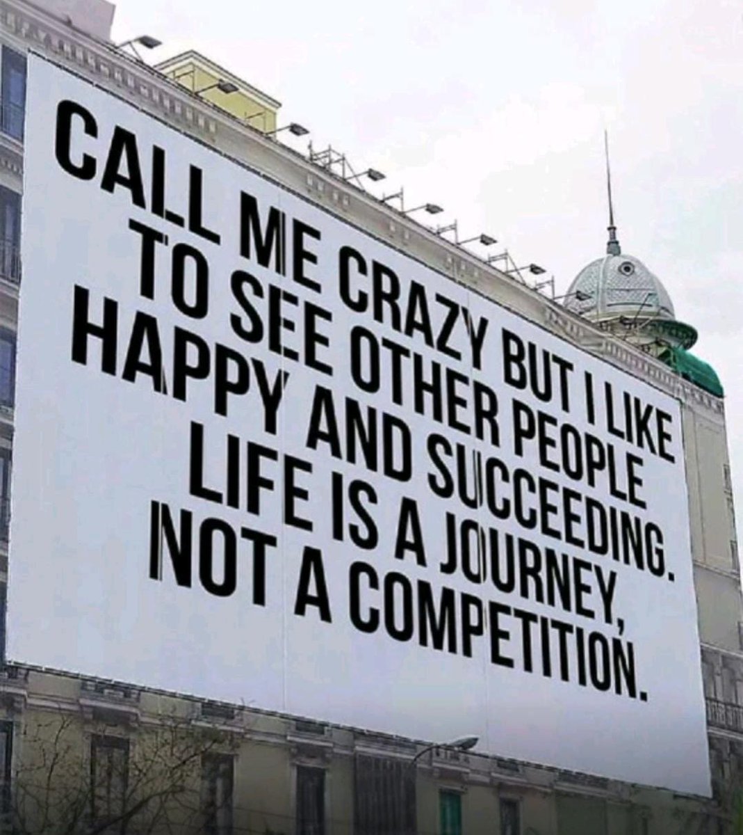 RELAX...life is a journey.  

Enjoy it by focusing more on others and less on self.