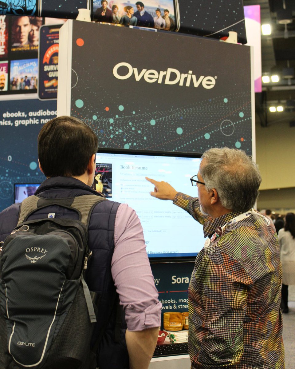OverDriveInc's tweet photo. Day 2 at #PLA2024 is here and we're ready for more excitement! 🎉 Swing by booth #2223 to dive into Libby updates, Kanopy news, and more with #TeamOverDrive. Plus, don't miss our booth presentations and your chance to win a Samsung Galaxy Tab after each session! 📚💻 @ALA_PLA https://t.co/xTiBs4P43C