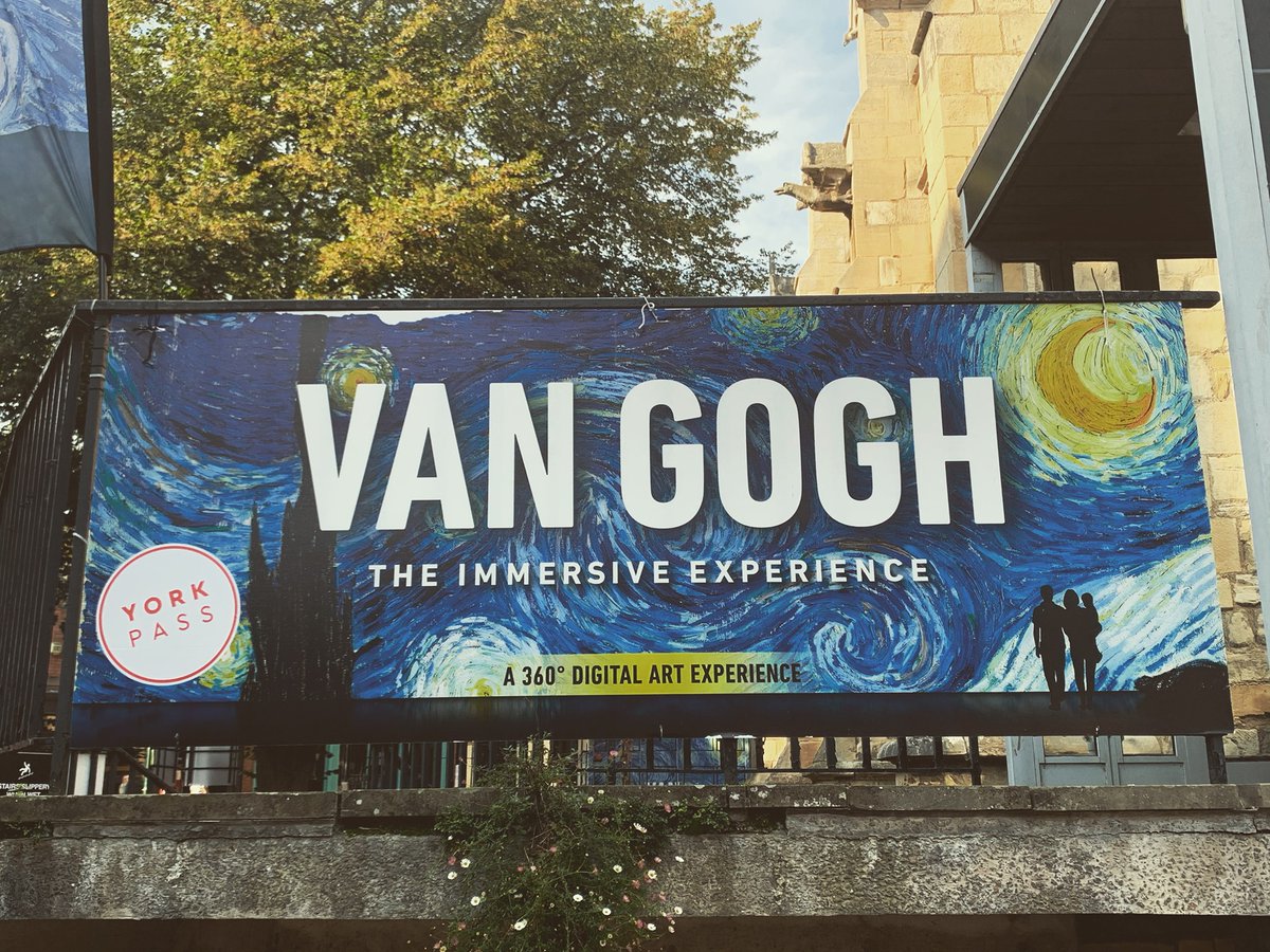 Van Gogh: The Immersive Experience is booking up to 31st May 2024. Do make sure you prebook your visit and avoid any spring queues! #vangoghyork #vangoghimmersiveyork bit.ly/3Sejpxt