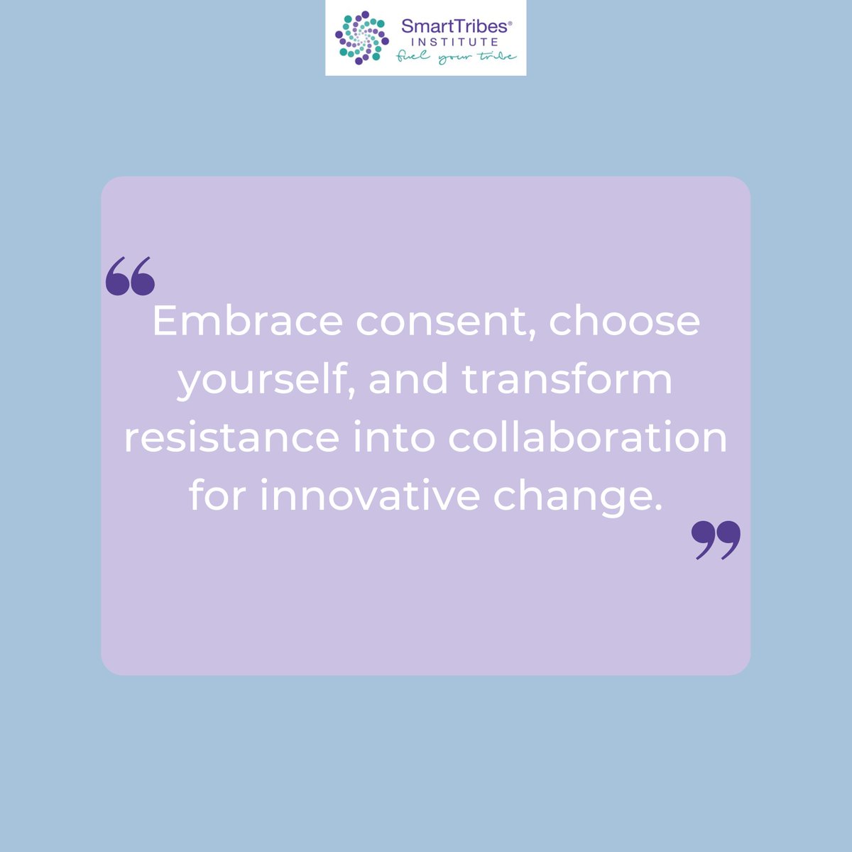 In a world of constant change, transforming resistance into consent is a powerful strategy for innovation and collaboration. 🚀 Embracing the concept of choosing yourself leads to a mindset shift. Click here to join us: buff.ly/4cDr0yY #InnovationMindset #STI