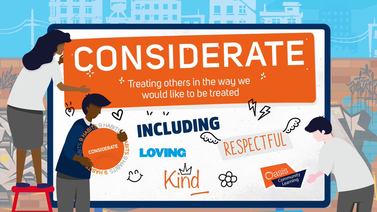 Being #considerate involves empathy, kindness, and respect, fostering positive relationships. Prioritising relationships not only benefits us personally but also strengthens communities! Read our newest blog here - bit.ly/3VLMfbH ✨