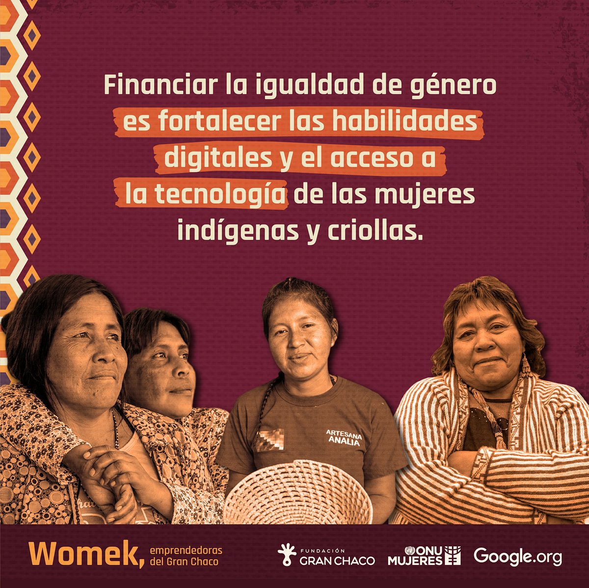 🛜🌎 4 de cada 10 mujeres en América Latina y el Caribe no están conectadas a internet (CEPAL, 2023).  Las mujeres indígenas, rurales, con discapacidad o menores ingresos  👩‍🌾💰, se enfrentan a mayores barreras.

#FinanciemosLaIgualdad #InclusiónDigital #InclusiónFinanciera