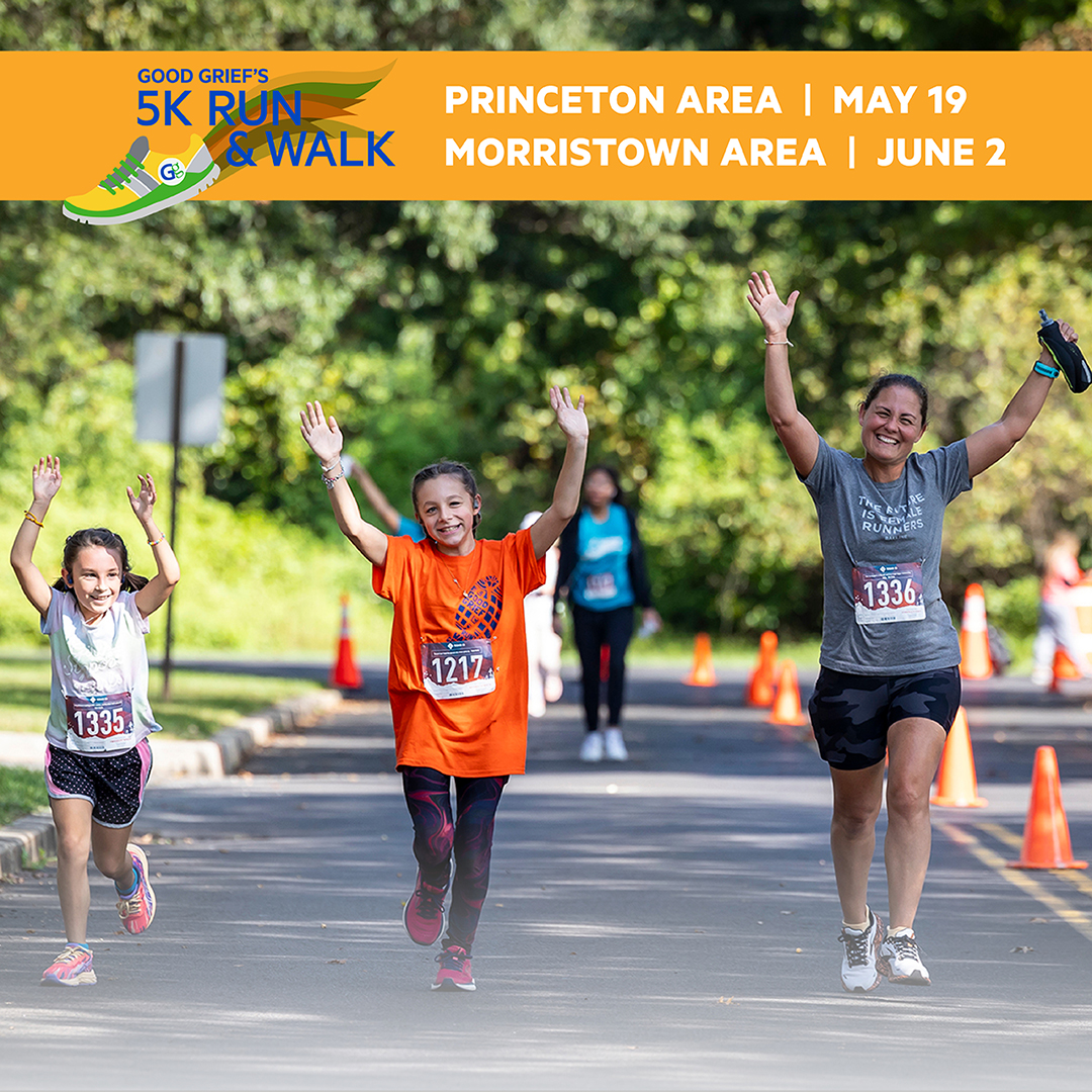 GoodGriefNJ's tweet photo. It’s finally spring time which means 5K Run and Walk time is right around the corner! Register to run, walk, or volunteer at one, or both events! Register and raise today! 
https://t.co/DQgV8KMJXJ
https://t.co/jed5IjwIMM

Questions? Email events@good-grief.org https://t.co/fA4zVbq58d
