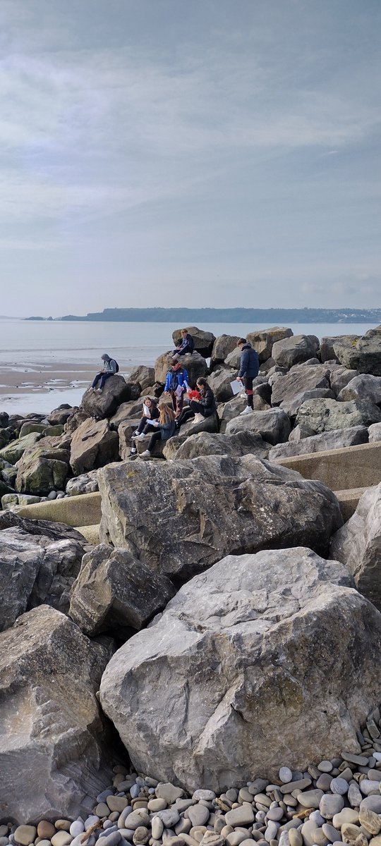 Our Llandovery College Year 11 Geographers went on a field trip to the Pembrokeshire coast where they looked at coastal erosion and sea defences.