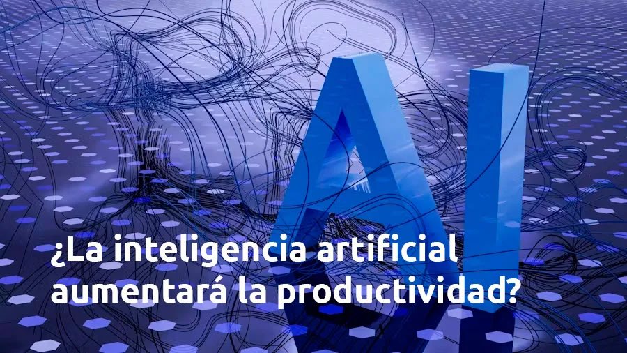 ¿La #IA Inteligencia Artificial aumentará la #productividad?
👉🏻Las empresas esperan que si. Los economistas lo dudan, pero las empresas quieren mejorar la eficiencia. 
👉🏻La cuestión es ver si la tecnología hará más eficientes a las empresas. 
👉🏻metaversoaudiovisual.com/la-inteligenci…