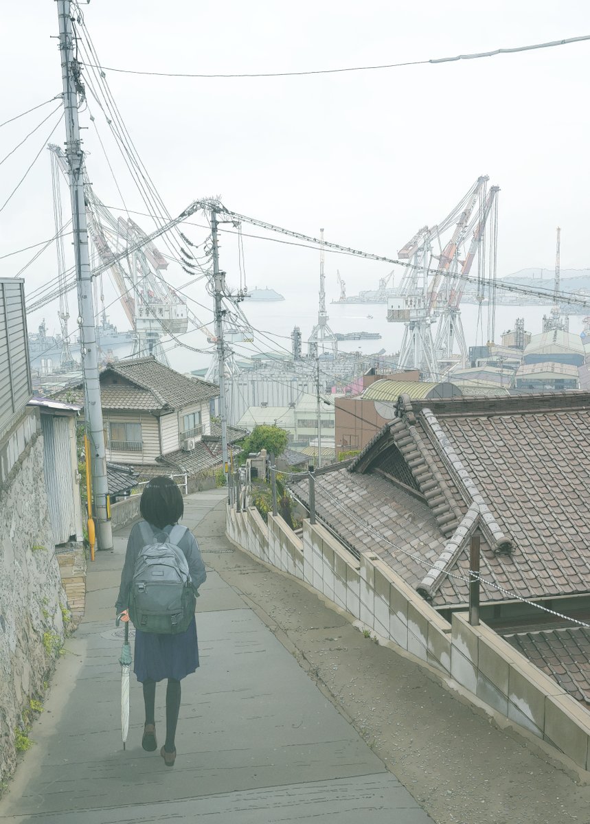 新作「春霞」

2022年に広島県呉市で撮影した写真をベースにした写真トレス作品です。 