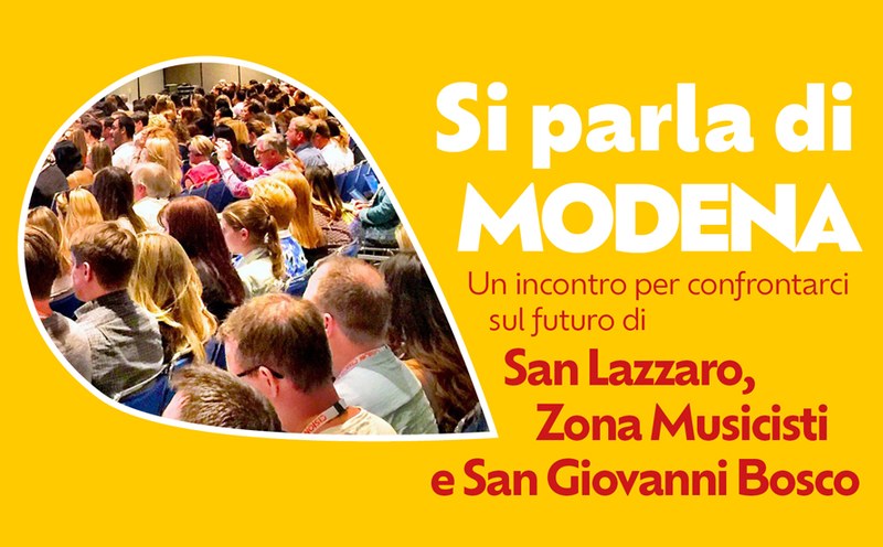 📢📢📢 Assemblea pubblica su San Lazzaro, Zona musicisti e San Giovanni Bosco 📆 Lunedì 8 aprile, presso la Polisportiva Sirenella, l’Amministrazione comunale e il Quartiere incontrano i cittadini ▶️ tinyurl.com/4unrsmbu