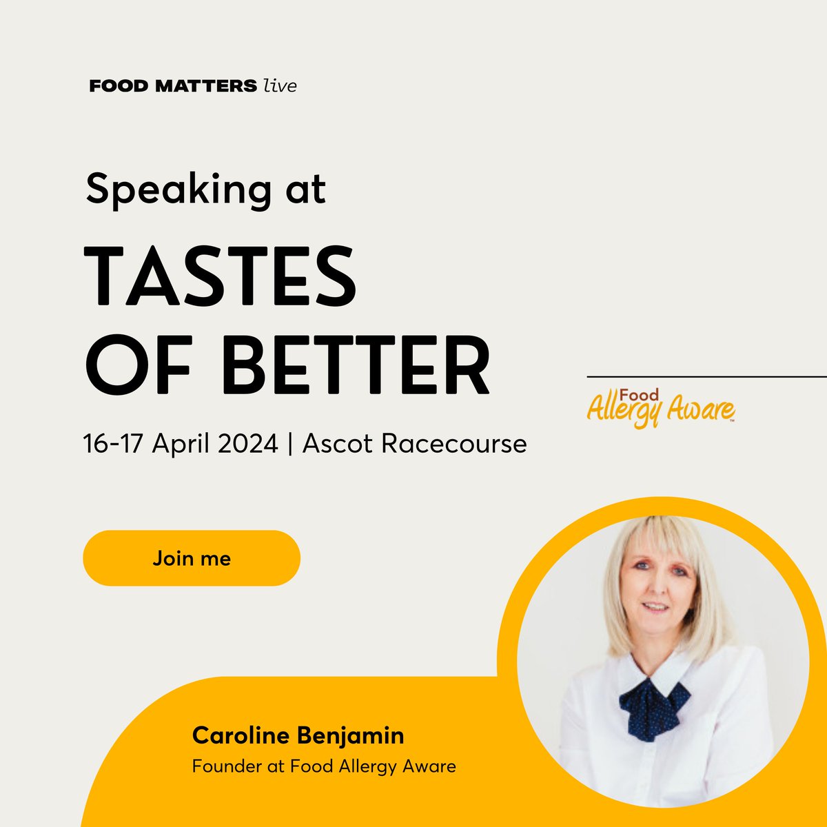 I'm excited to share that I'll be speaking at the upcoming Food Matters Live event, Tastes of Better on April 16th-17th. Reserve your spot now to delve into the exciting ingredient innovations of 2024! bit.ly/43NK6ys #TastesofBetter @FoodMattersLive #fooddevelopment