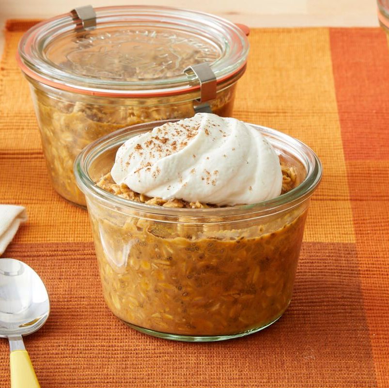 Pumpkin Spice Latte Overnight Oats

#different_recipes #recipe #recipes #healthyfood #healthylifestyle #healthy #fitness #homecooking #healthyeating #homemade #nutrition #fit #healthyrecipes #eatclean #lifestyle #healthylife #cleaneating