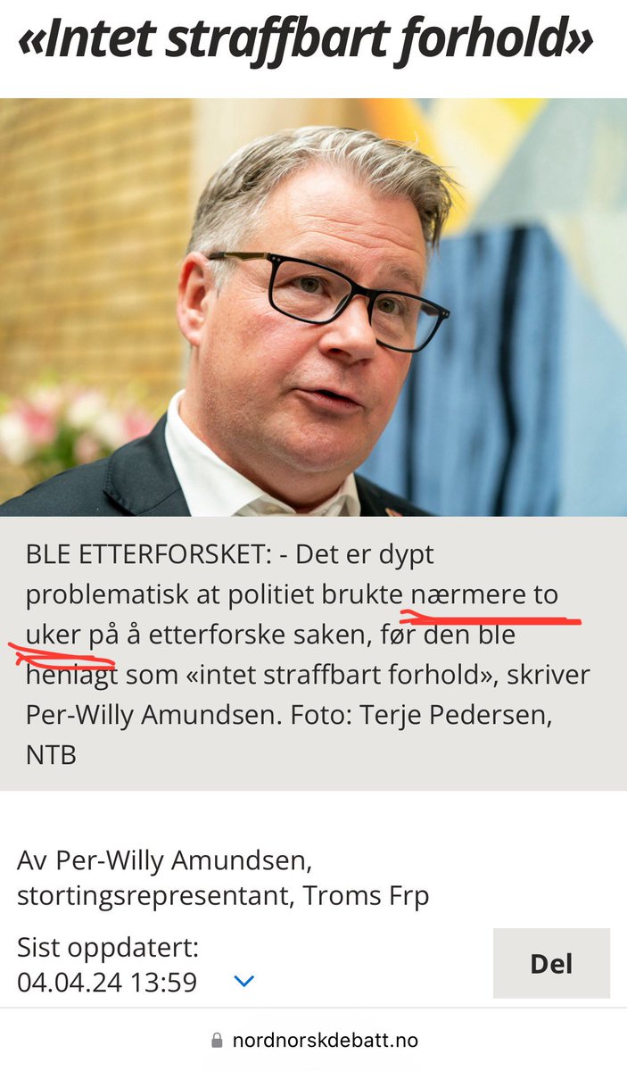 Tidligere justisminister med stor tiltro til politiets etterforskningskapasitet.