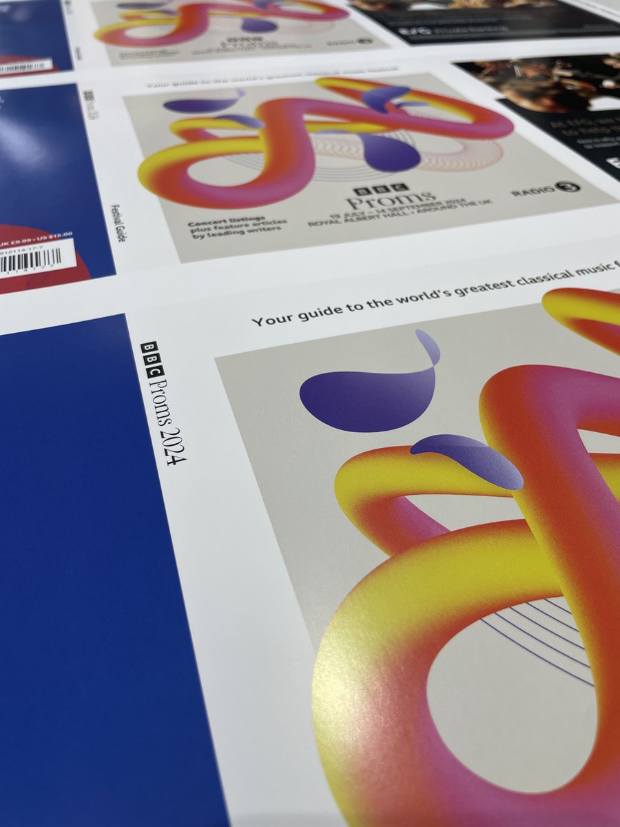 It’s official…the #BBCProms 2024 Guide has gone to print! 🖨️ Published on Thursday April 25, the Guide is full of information, including full listings & inspiration ahead of another marvellous summer of music.🎶☀️ You can pre-order now via our website: bbc.in/494YVOU