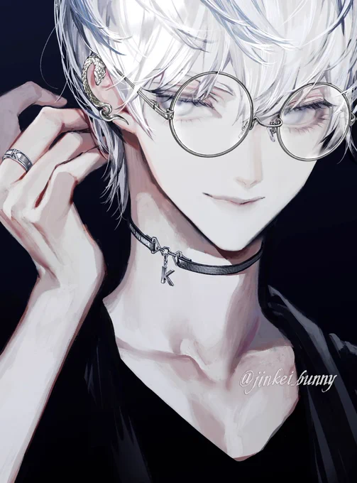白髪の美青年を描く仕事が欲しい!!!!!!!!!#欲望はぜんぶ口に出したほうが仕事につながる 