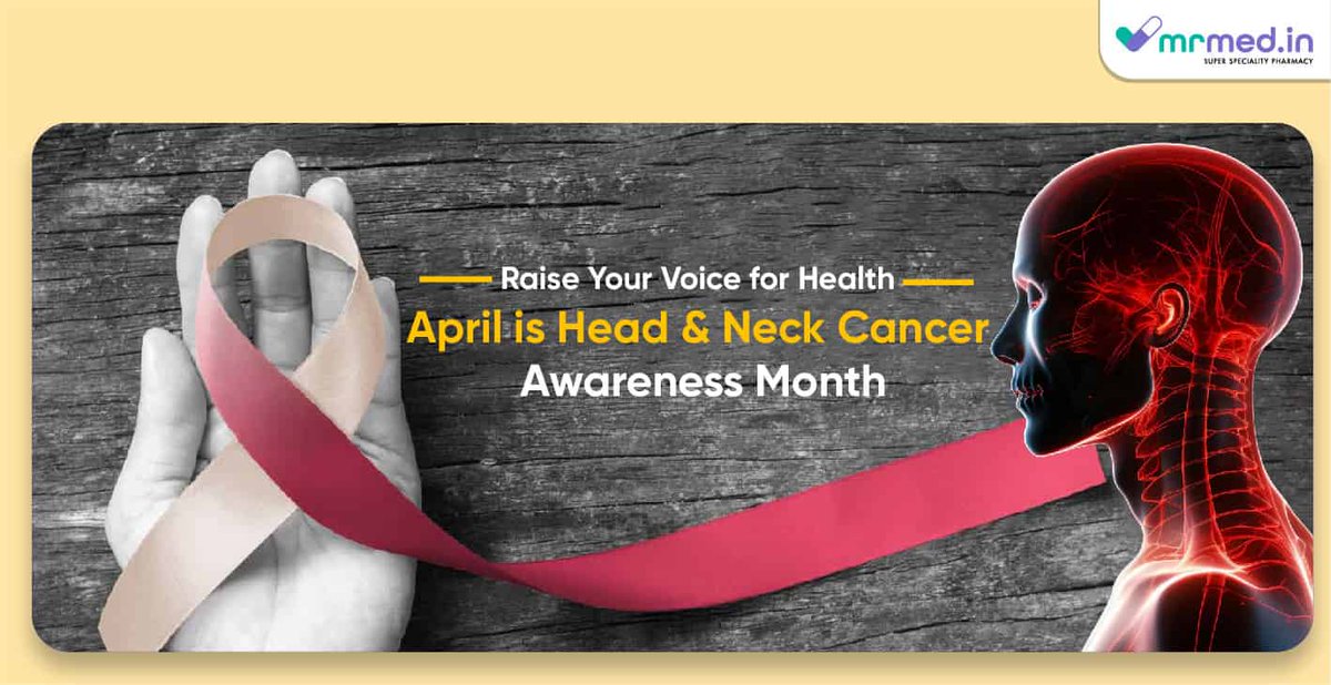 mrmedhq's tweet image. April is Head and Neck Cancer Awareness Month. The primary aim of this awareness month is to increase public knowledge and understanding of head and neck cancers,
Read more: mrmed.in/health-library…
#headandneckawareness #mrmed #healthlibrary #superspcialitymedicine #healthcare