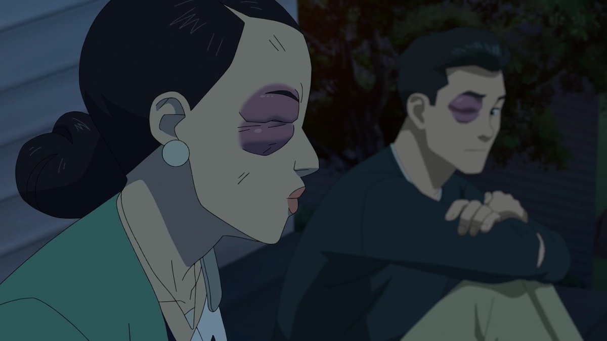 itstianooong's tweet image. they are family of right-sided black eye. #invincible #InvincibleSeason2 #invinciblefinale