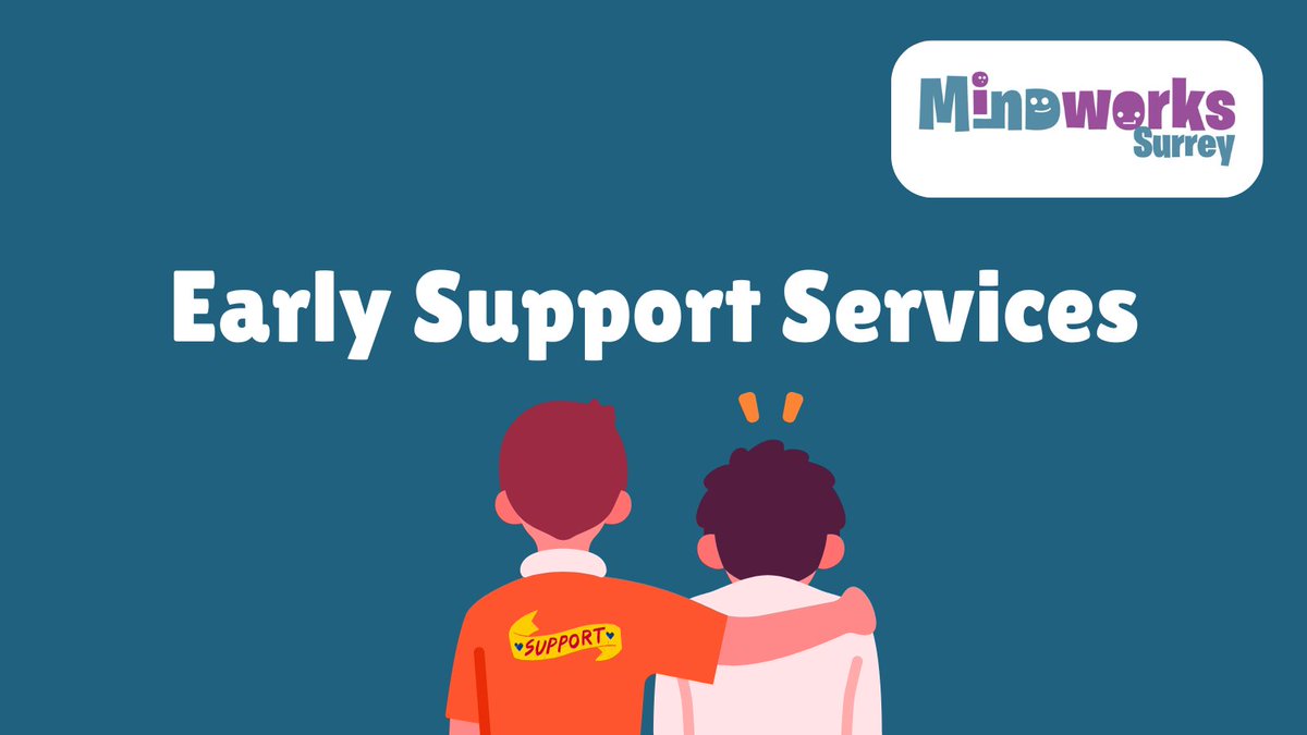 Our Early Support Service provide early support for young people and their families in the local community, such as counselling & mentoring. These services are available when a child or young person starts to feel they are struggling. Find out more at: mindworks-surrey.org/our-services/b…