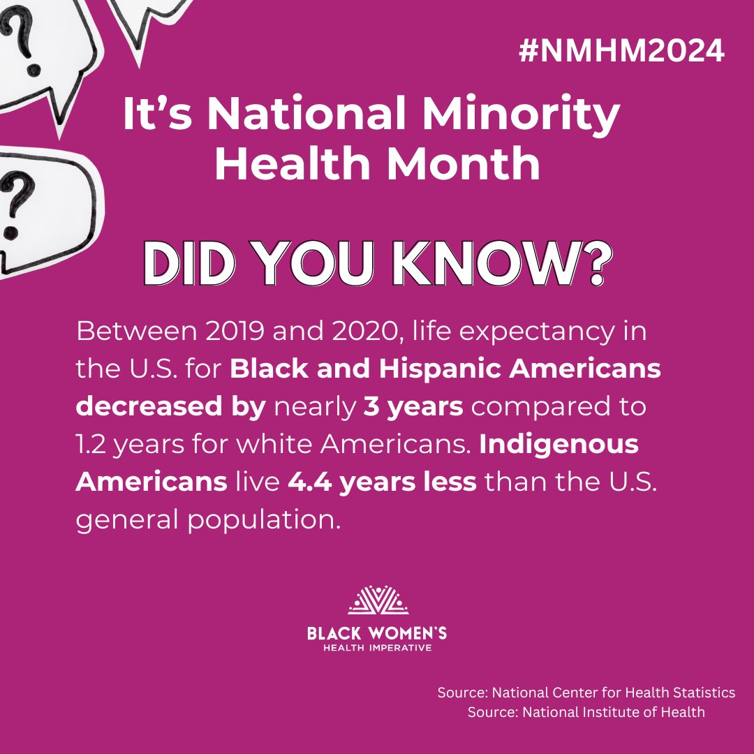 The disparity deepens, with Black Americans in certain areas living up to 10 years less than their white counterparts. Every day at BWHI, we're committed to changing these outcomes.