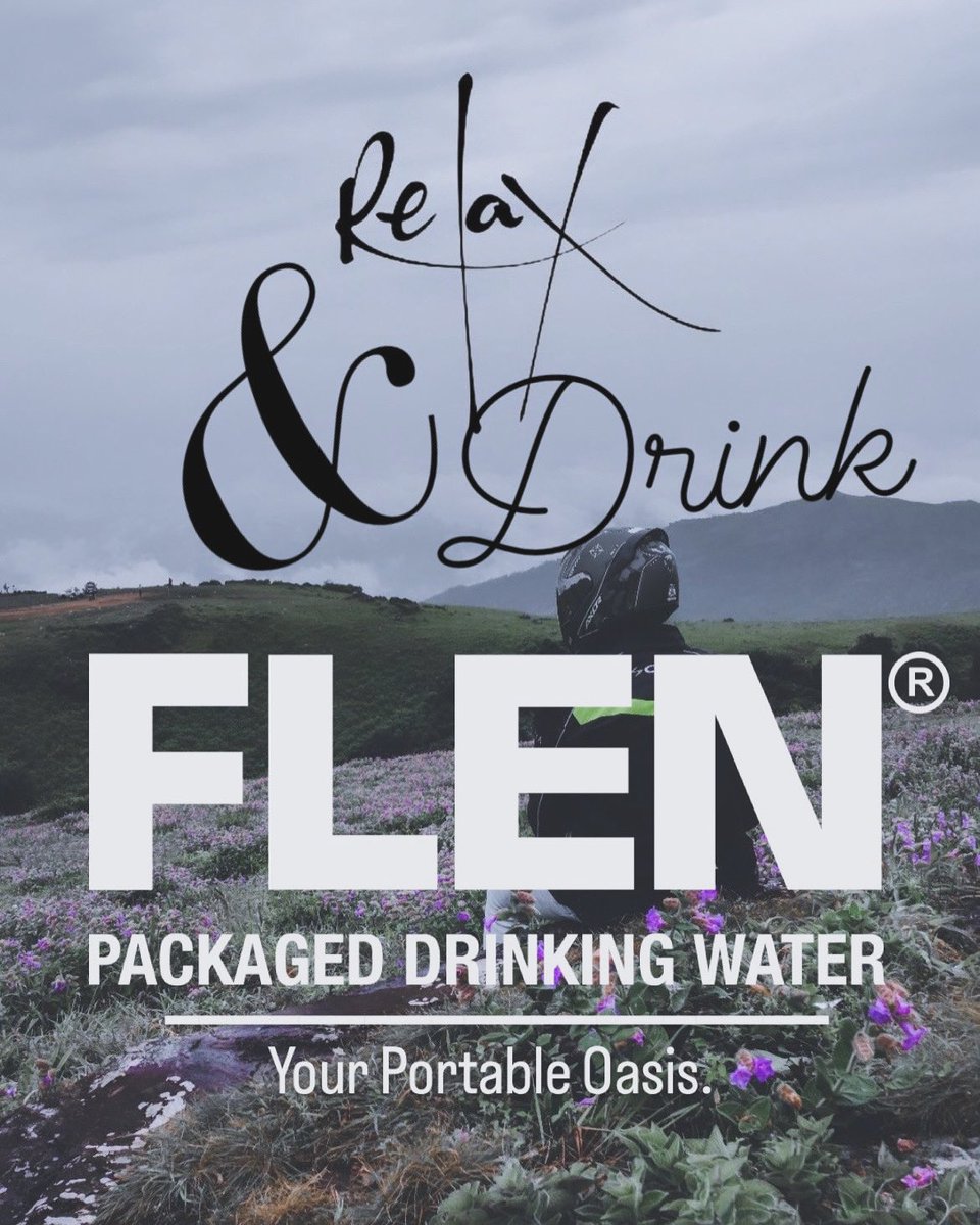Refreshment on the move, Flen Water, your portable oasis. Stay hydrated, stay active, Wherever you roam, it's your trusted source
.
.
.
#hindustanunited #flen #premiumquality #trending #beverages #FMCG #choosewisely #premiumwater #hydrateyourjourney #choosewisely #repost
