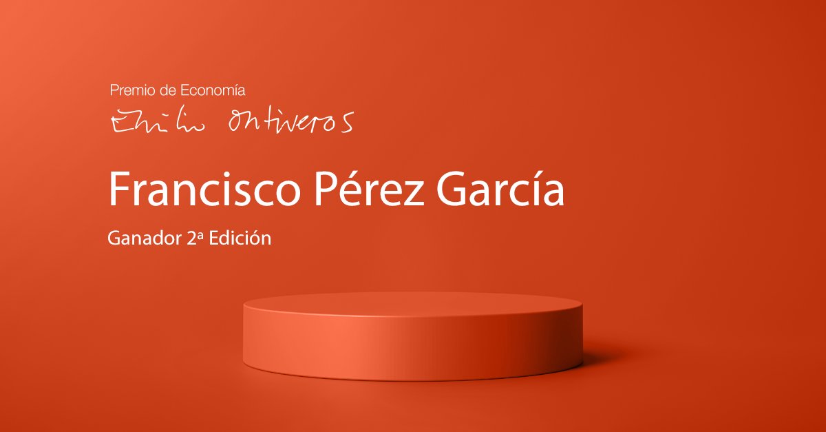FundacionAfi's tweet photo. El economista Francisco Pérez García, catedrático de Análisis Económico en @UV_EG y director de investigación y fundador de @Ivie_news, ha resultado ganador de la segunda edición del Premio de Economía Emilio Ontiveros.

Nota de prensa: https://t.co/pI3csvuzSk

#economía #premios https://t.co/YJCtTEsOkh