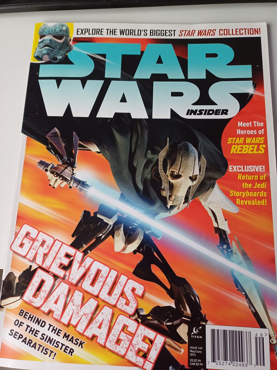 🔟 YEARS OF CANON

So, here it is - the first piece of new original content under the new disney stewardship

the short story:
Blade Squadron pt1 by @davidjwilliams & Mark S Williams

This was in issue 149 of @SW_Insider and came our on 22 April 2014