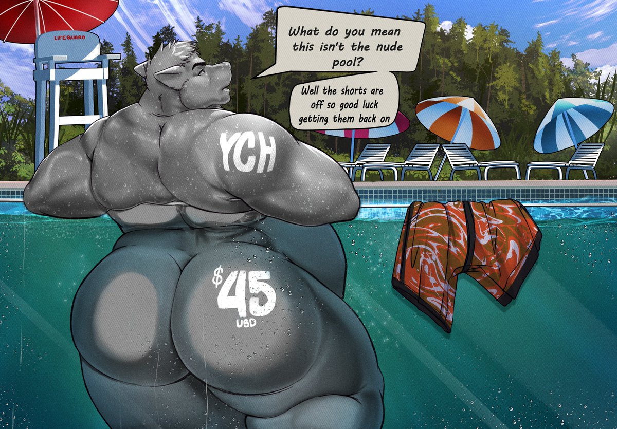 Summer is arriving! Why not show off your sexy oc's summer body be it chunky or hunky with this hawt af YCH! same per usual, just fill out the form or message me! DM me for any Q's! This helps my fundraiser! TYSM!! 💙💙💙 FORM: forms.gle/3VwYHXyXhLY5hd… #YCH #Commission #Furryart