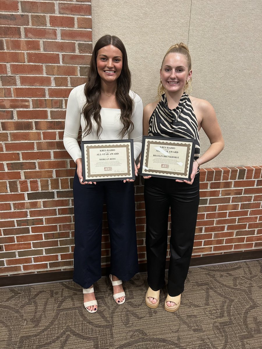 Braylin Brunkhorst (@b_brunkhorst) on Twitter photo Thank you <a href="/centralmoinfo/">Regional Radio</a> for selecting me to the 2024 KRES All-Stars! I’m grateful for the honor. Enjoyed the banquet & appreciate all of your coverage this season!Congrats to my teammate <a href="/morgan_ross0/">Morgan Ross</a>! Thank you Coach <a href="/Megan_aub_brink/">Megan Brinkmann</a>,
@BradBoyerKRES, <a href="/austinward41/">Austin Ward</a>, &KRES staff! Thank you <a href="/centralmoinfo/">Regional Radio</a> for selecting me to the 2024 KRES All-Stars! I’m grateful for the honor. Enjoyed the banquet & appreciate all of your coverage this season!Congrats to my teammate <a href="/morgan_ross0/">Morgan Ross</a>! Thank you Coach <a href="/Megan_aub_brink/">Megan Brinkmann</a>,
@BradBoyerKRES, <a href="/austinward41/">Austin Ward</a>, &KRES staff!