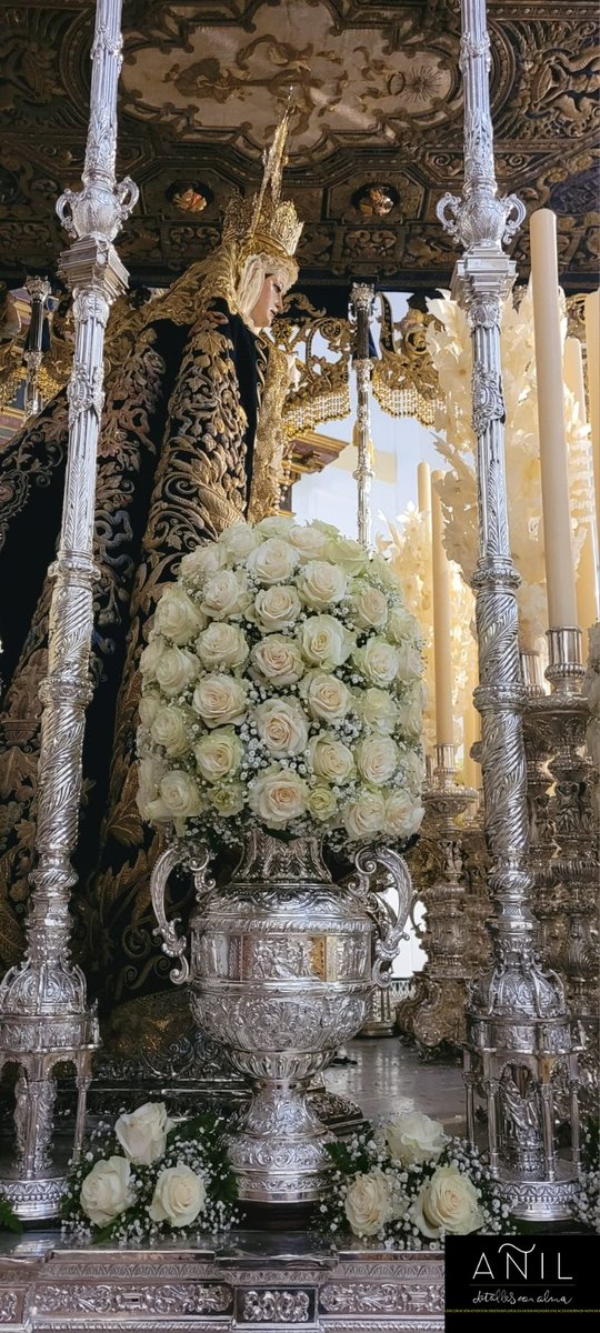 AnilFloral's tweet photo. 𝐄𝐗𝐎𝐑𝐍𝐎𝐒 𝐒𝐄𝐌𝐀𝐍𝐀 𝐒𝐀𝐍𝐓𝐀 𝟐𝟎𝟐𝟒 | Pasos procesionales de la @HdadBuenFin para su Estación de Penitencia en la tarde del pasado Miércoles Santo.

"Añil, Detalles con Alma"

☎️ 625460219
📍 C/ Trabajo 8A, 41010 Sevilla.
📲 https://t.co/QlyG5NH1zr

#AñilBoutique https://t.co/zKG3of5TTo