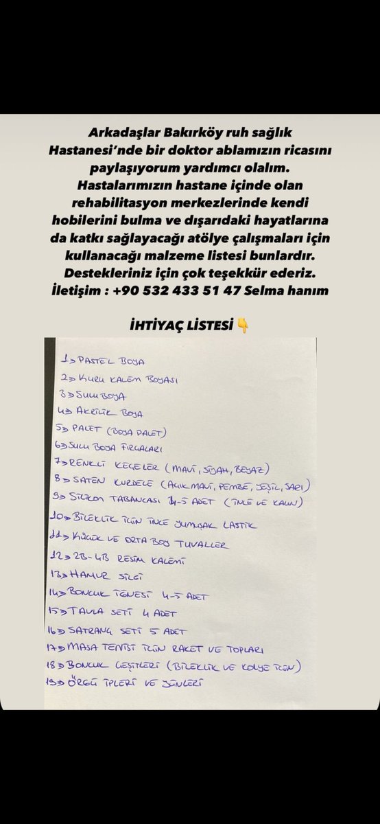 Sevgili <a href="/bkrbld/">Bakırköy Belediyesi</a> ve Sevgili <a href="/IBBcozummerkezi/">İBB Çözüm Merkezi</a> bu doktorumuza yardımcı olabilir misiniz?

<a href="/ekrem_imamoglu/">Ekrem İmamoğlu</a> 
<a href="/AysegulOzOv/">Dr. Ayşegül Ovalıoğlu</a>